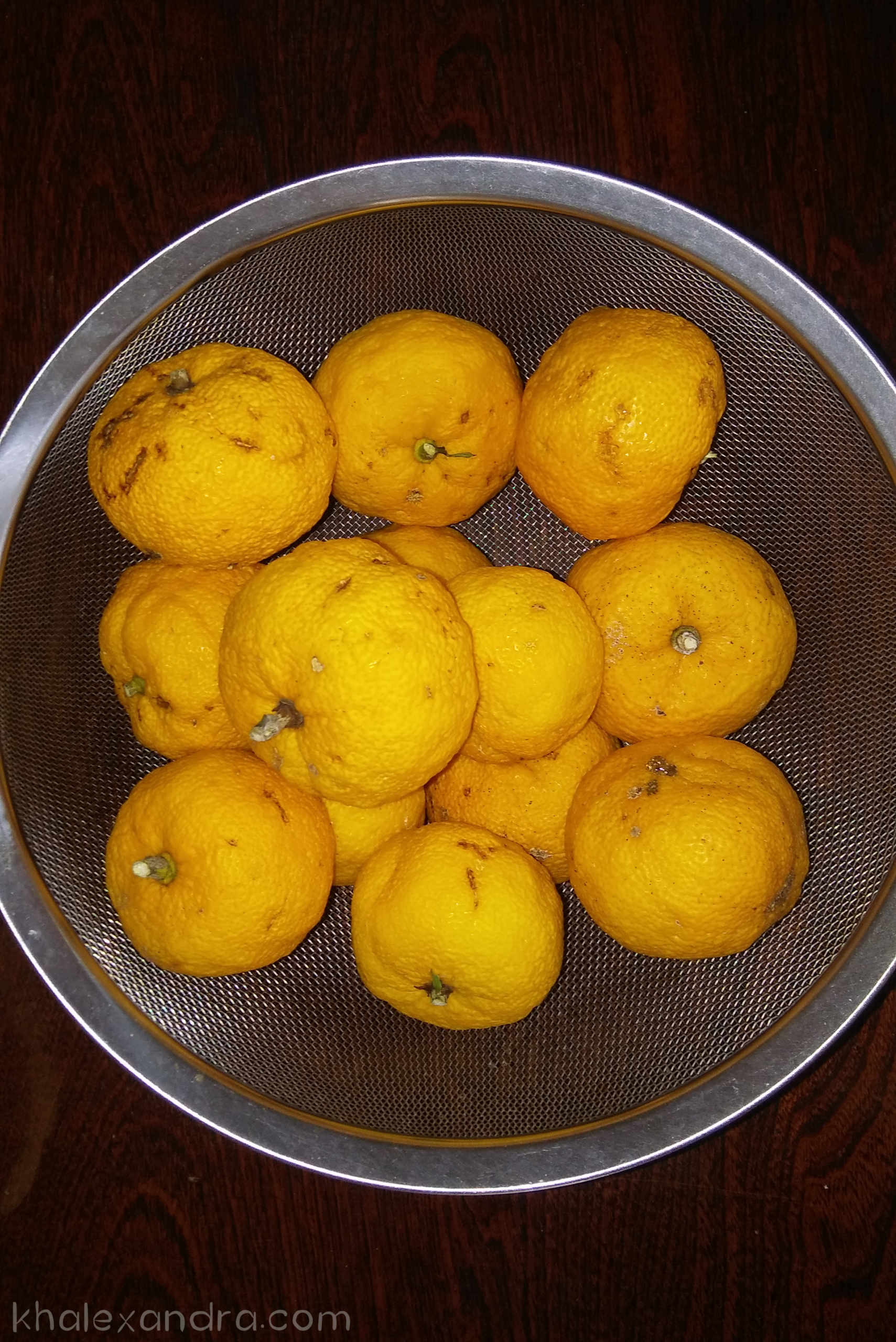 Making Yuzu Jam in Japan